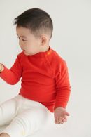 kids ginger cotton warm shirt