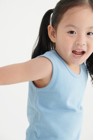kids ginger cotton warm vest