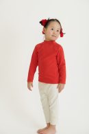 kids ginger cotton warm shirt