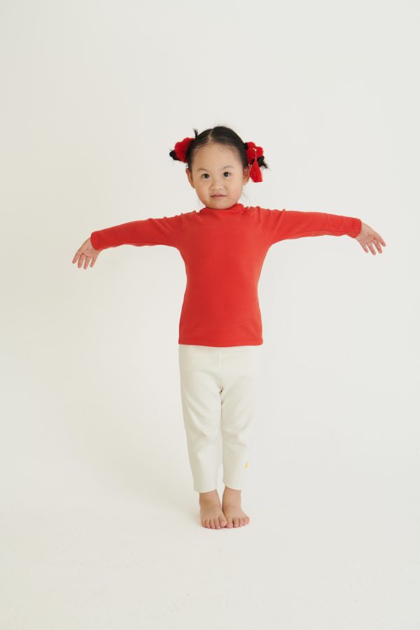 kids ginger cotton warm shirt - Image 5