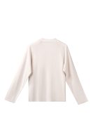 kids woolblend zipper shirt