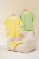 kids Quick-dry cotton Half sleeve home suit