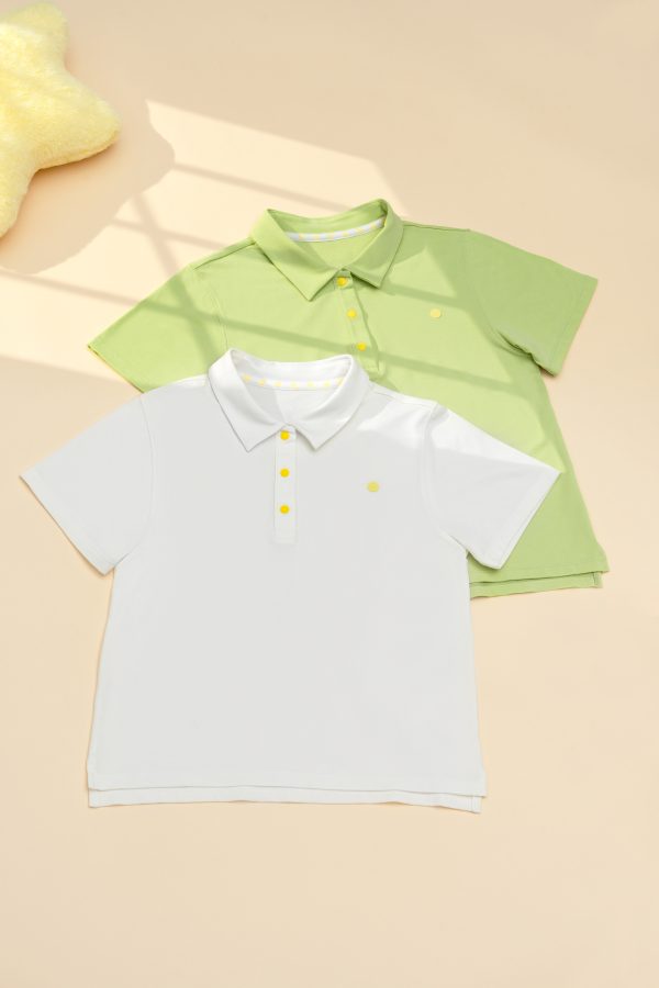 kids Quick-dry cotton loungewear polo shirt - Image 9