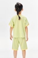 kids Quick-dry cotton Half sleeve home suit