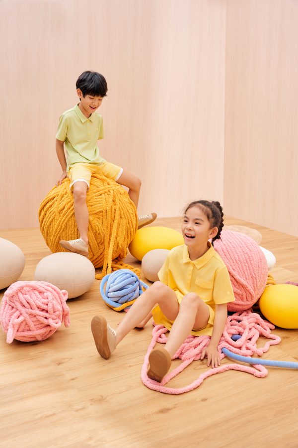 kids Quick-dry cotton loungewear polo shirt - Image 6