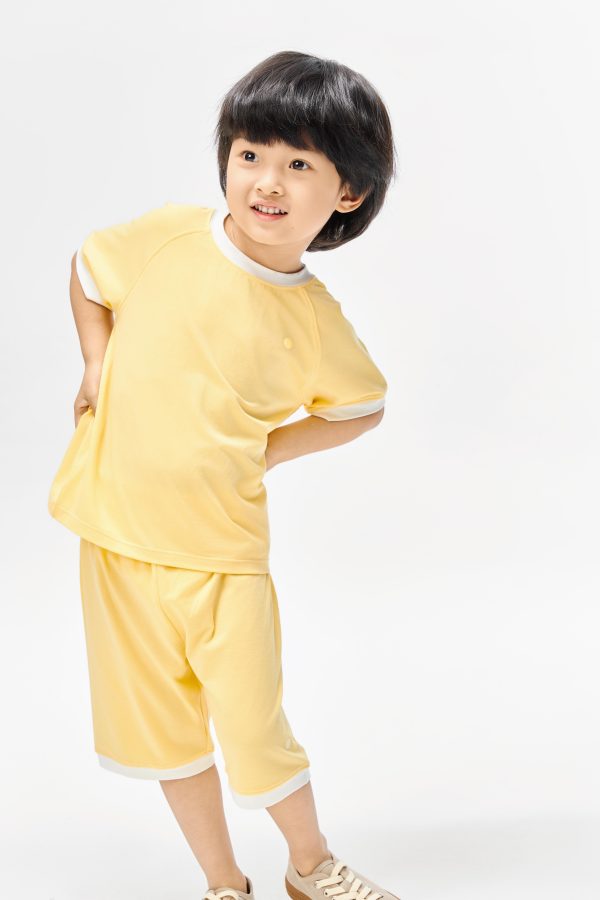 kids Quick-dry cotton Half sleeve home suit - Image 8
