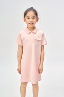 kids Quick-dry cotton loungewear polo skirt