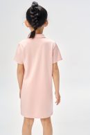 kids Quick-dry cotton loungewear polo skirt