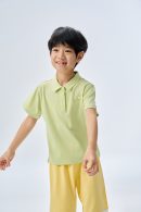 kids Quick-dry cotton loungewear polo shirt