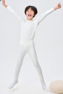 Warm Ginger Belly-Wrap Base Layer Leggings