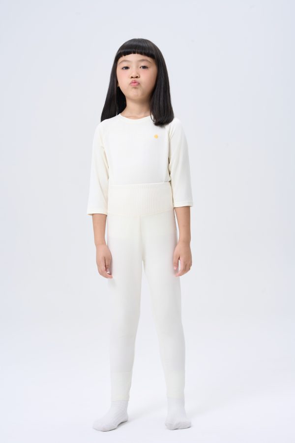 Thin Warm Ginger 3/4 Sleeve Top - Image 3