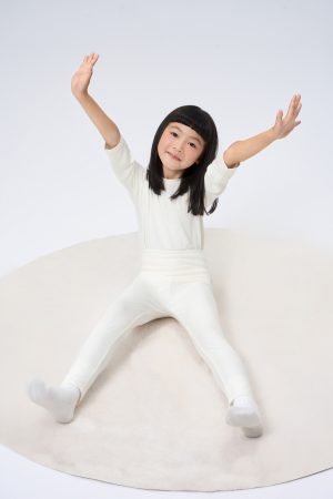 Thin Warm Ginger 3/4 Sleeve Top