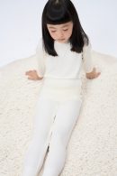 Warm Ginger Belly-Wrap Base Layer Leggings