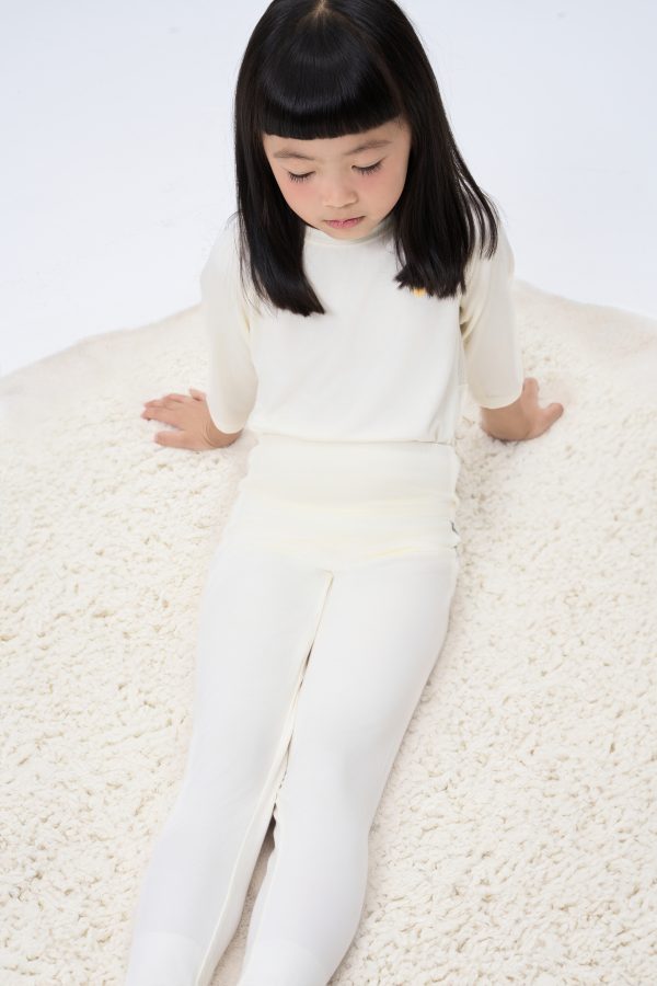 Warm Ginger Belly-Wrap Base Layer Leggings - Image 6