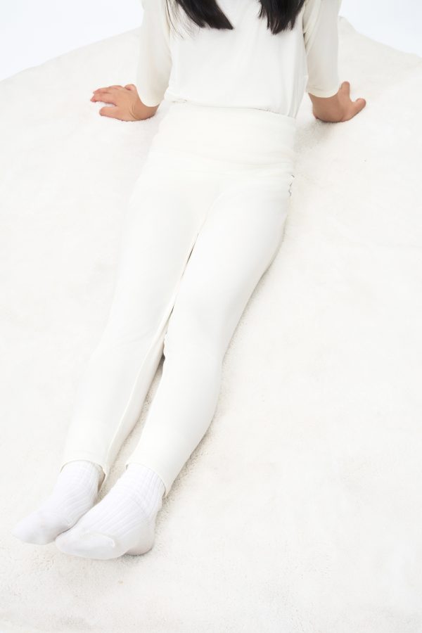 Warm Ginger Belly-Wrap Base Layer Leggings - Image 8