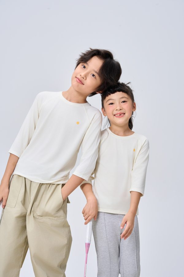 All-Season Anti-Bacterial 3/4 Sleeve Breathable Quick-Dry Top - Image 2