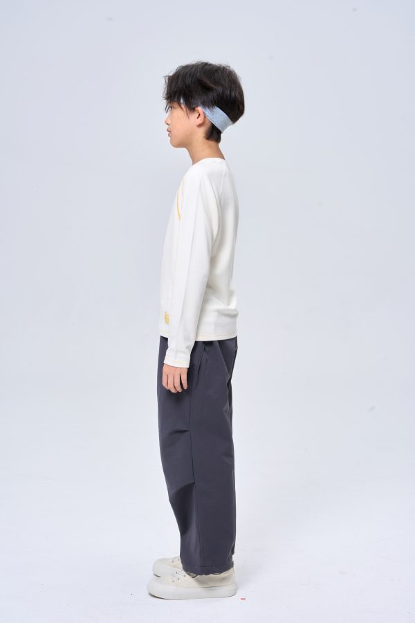 Warm Ginger Color Block Breathable Mesh Thermal Top - Image 7