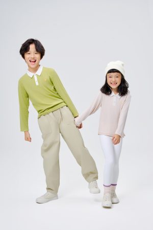 kids woolblend polo shirt