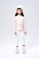 kids woolblend zipper shirt