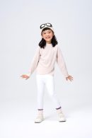 kids woolblend zipper shirt