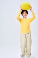 kids woolblend basic shirt