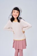 kids woolblend basic shirt