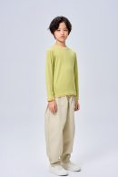 kids woolblend basic shirt