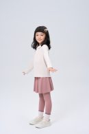 kids woolblend doll collar shirt