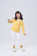 kids woolblend doll collar shirt