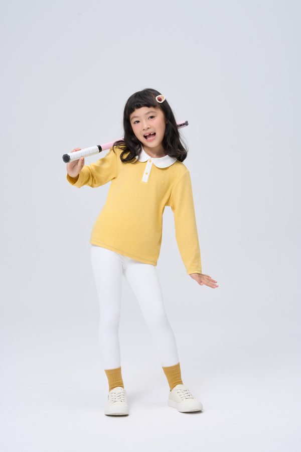 kids woolblend doll collar shirt - Image 4