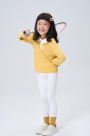 kids woolblend doll collar shirt