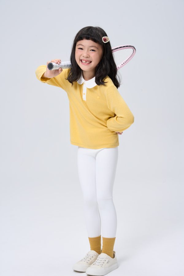 kids woolblend doll collar shirt - Image 2