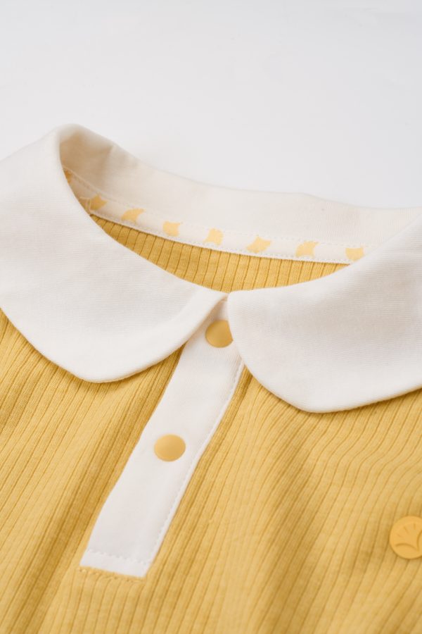 kids woolblend doll collar shirt - Image 10